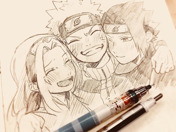 Рисунки для скетчбука аниме Наруто