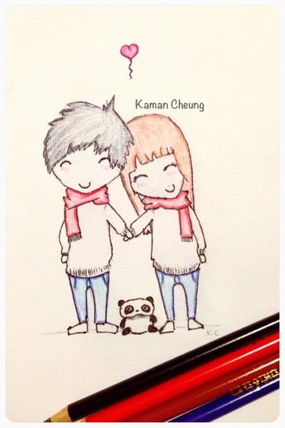 Рисунок любимому человеку