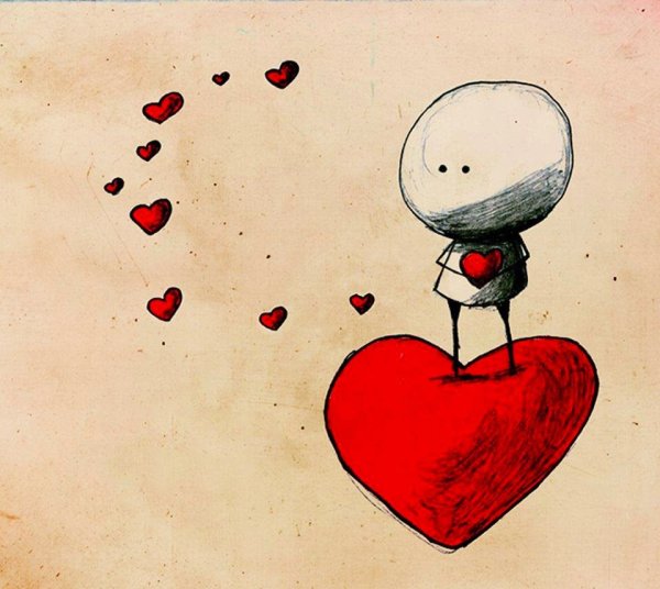 Маленькие рисунки про любовь