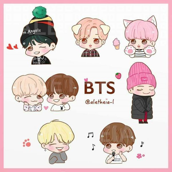 Чиби Чимин из BTS