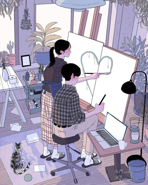 БТС аниме Чиби