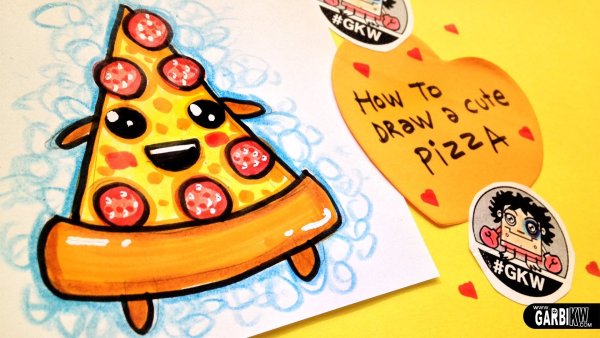 Пицца рисунок