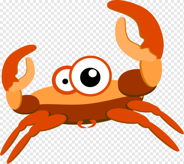 Краб мультяшный