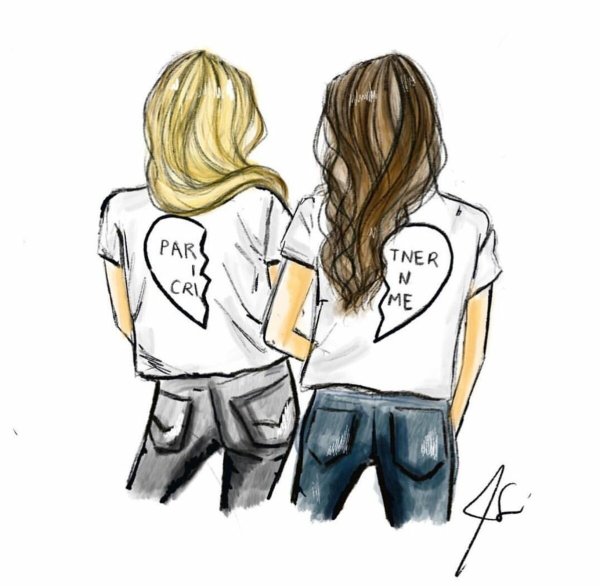 Рисунки для подростков девочек