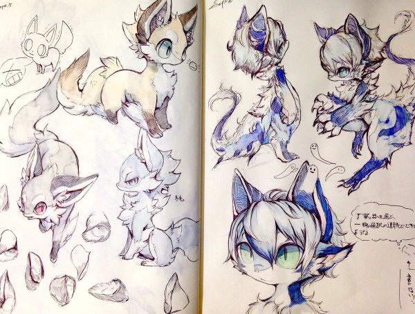 Фурри для рисования