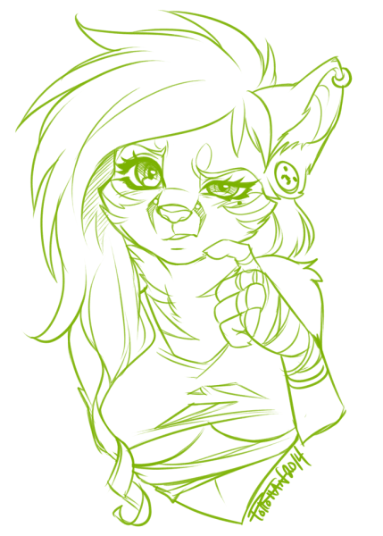 Фурри для срисовки