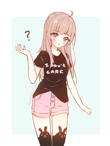 Аниме девушки в полный рост милые