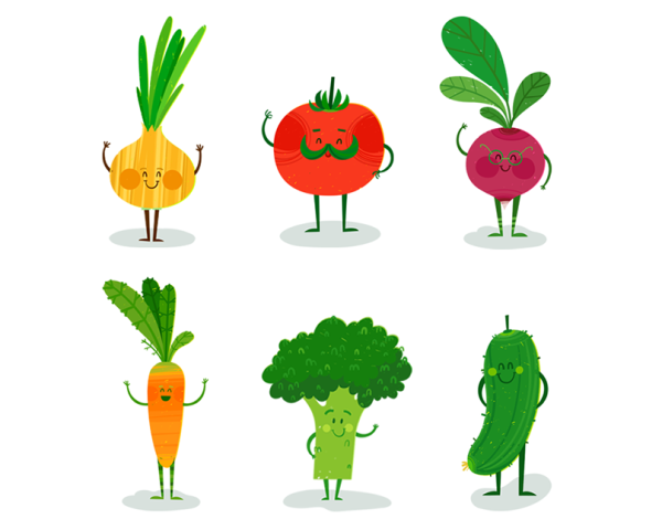 Милые фрукты авокадо