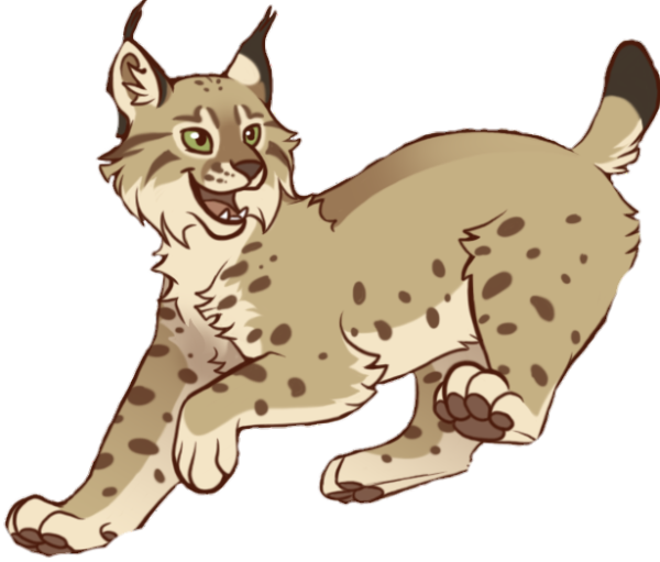 Рысь мультяшная