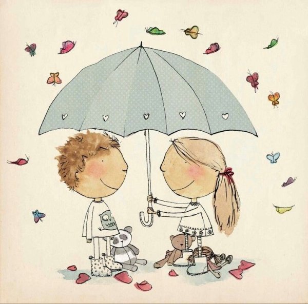 Картинки милые рисунки Дружба