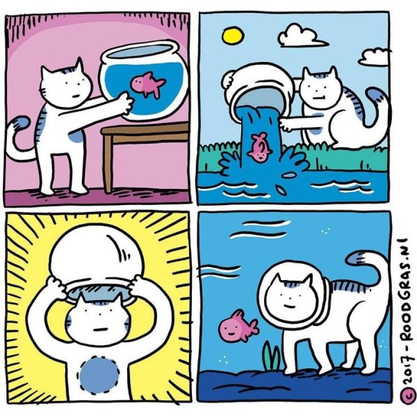 Маленькие милые комиксы