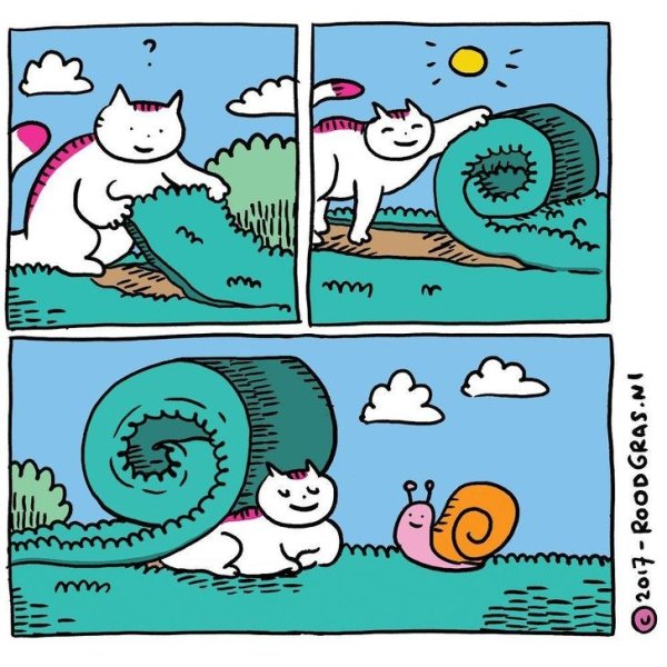 Маленькие милые комиксы