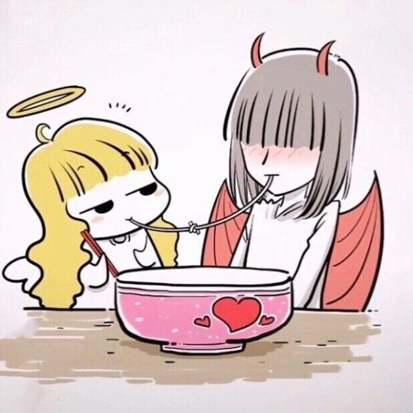 Ангел и демон комикс