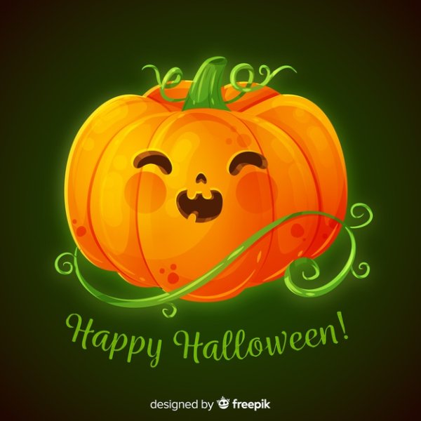 Helloween тыква Illustrator