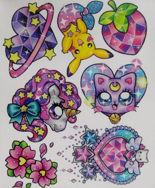 Мини тату детские