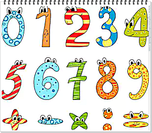 Веселые цифры и знаки