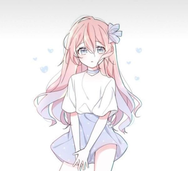 Тян с персиковыми волосами