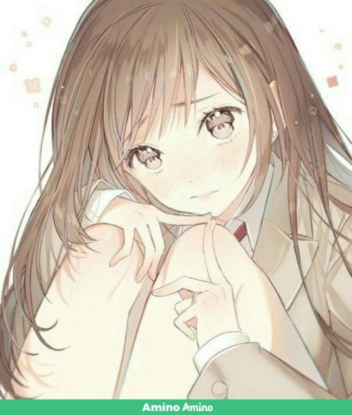 Аниме девушка смущается