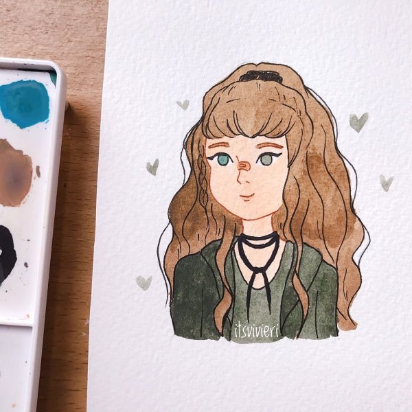 Рисунки для скетчбука девочки легкие