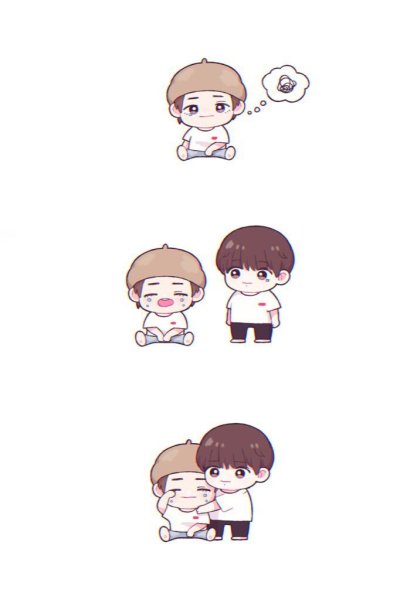 БТС Чиби Чонгук и тэхён