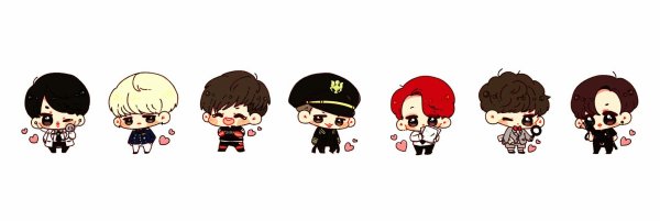 Чиби персонажи БТС