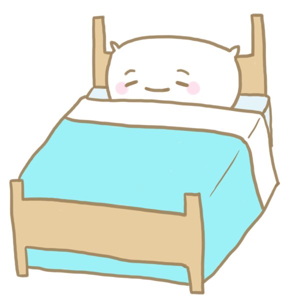 Кровать без заднего фона