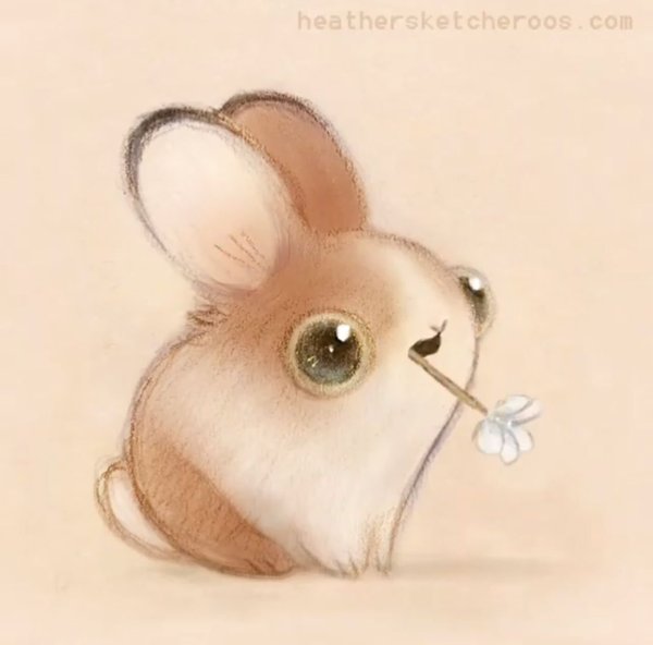 Милые животные рисунки