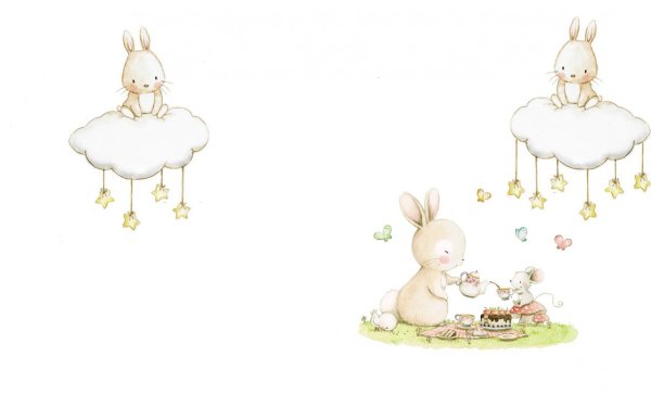 Зайчик на облачке