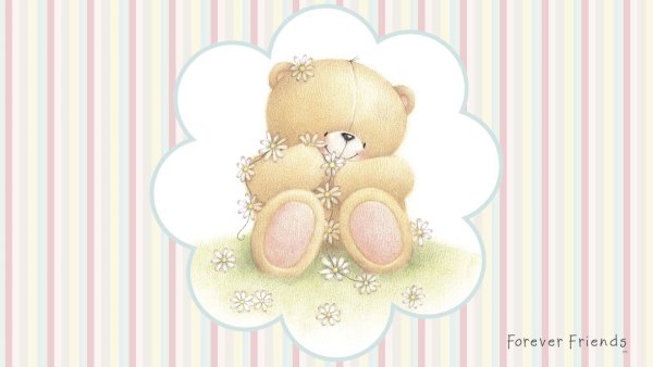 Нежный фон для детского альбома