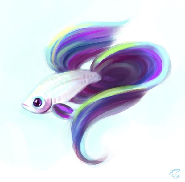 Рыбка рисунок