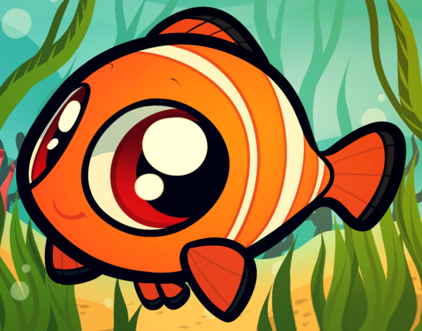 Рисунки милых рыб