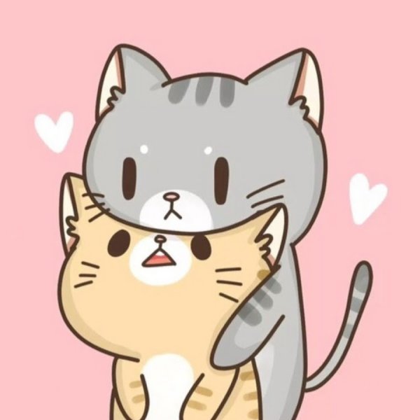 Мультяшные котики милашки