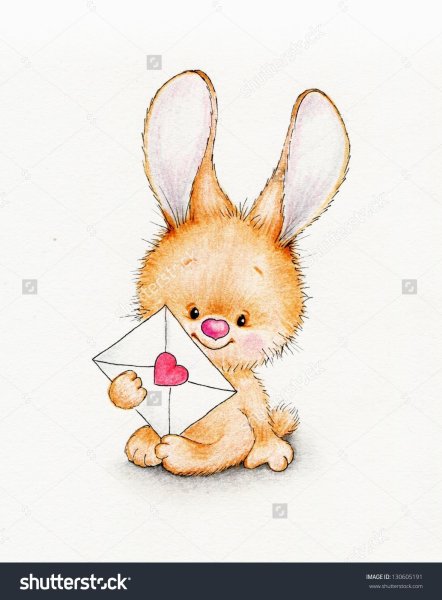 Милые рисуночки зайчиков