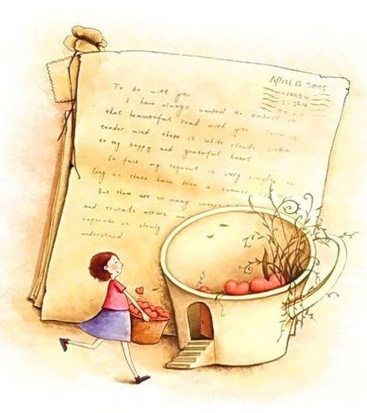 Обложка кулинарной книги акварелью