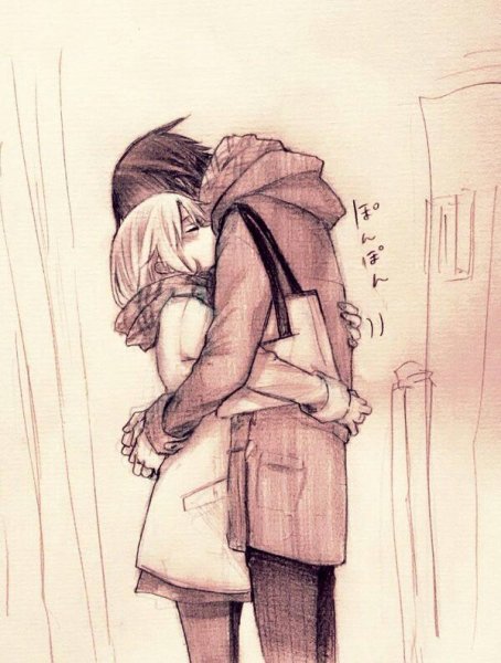 Обнимашки рисунки