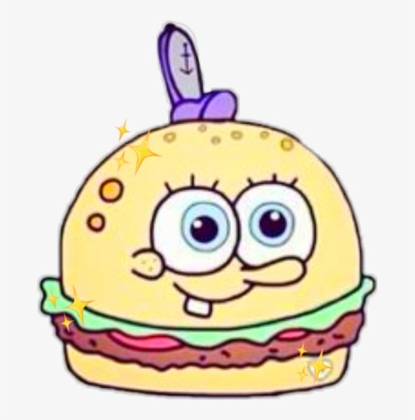 Губка Боб с сердечками