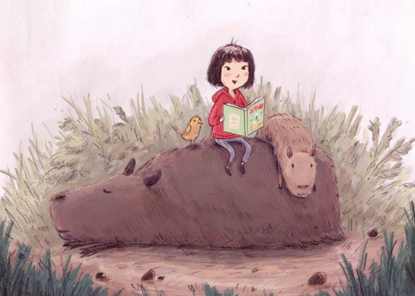 Капибара мультик