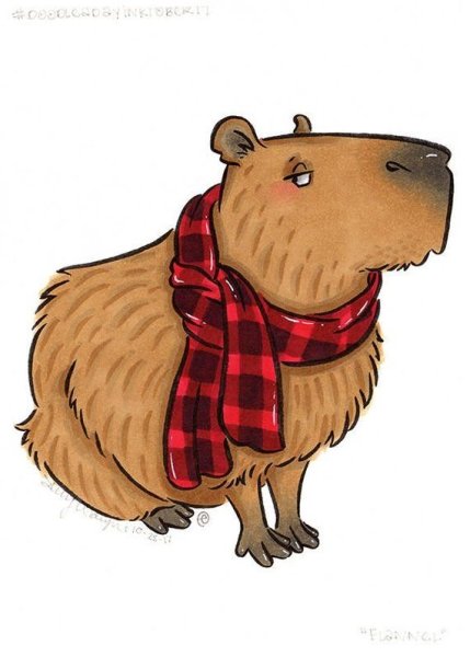 Капибара anime