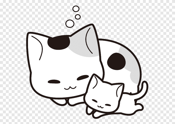 Милые рисунки черно белые