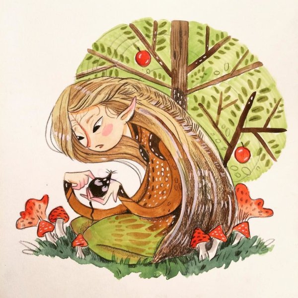 Милые иллюстрации