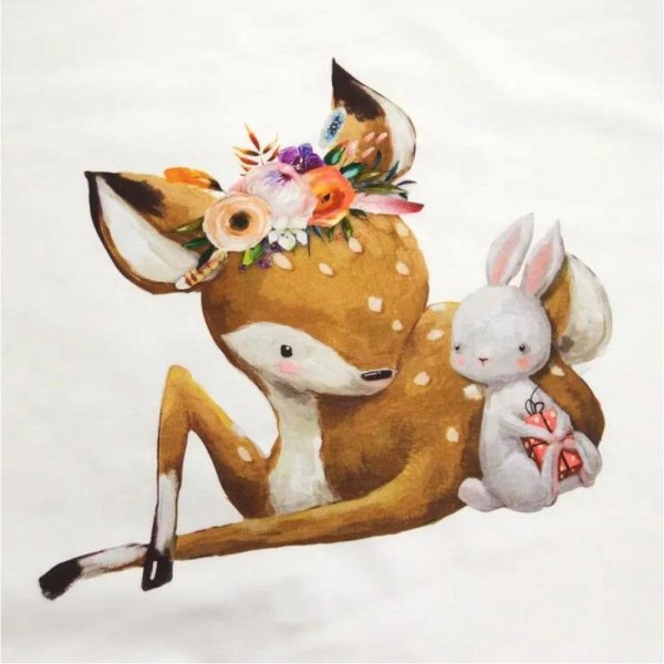 Иллюстрация милый Олененок