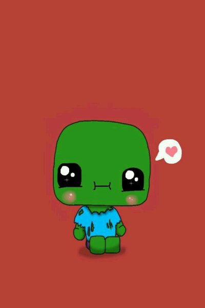 Милый зомби из МАЙНКРАФТА