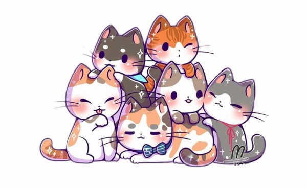 Котенок рисунок