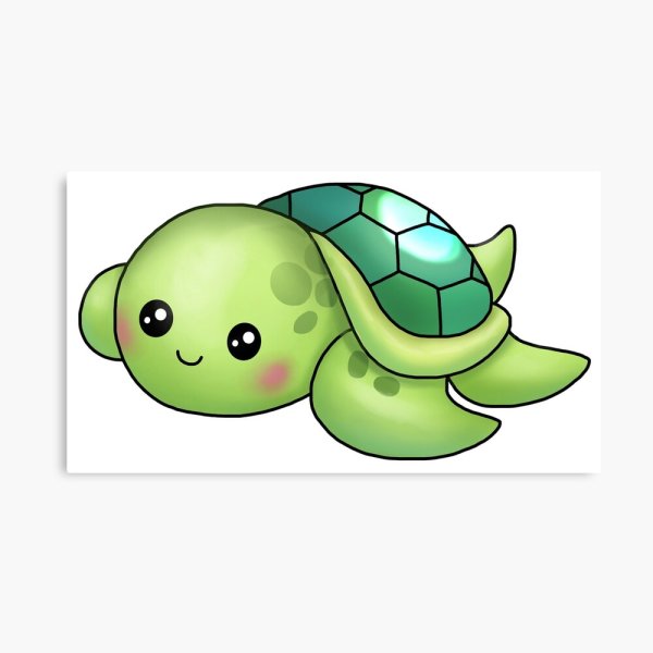 Милые черепахи для срисовки