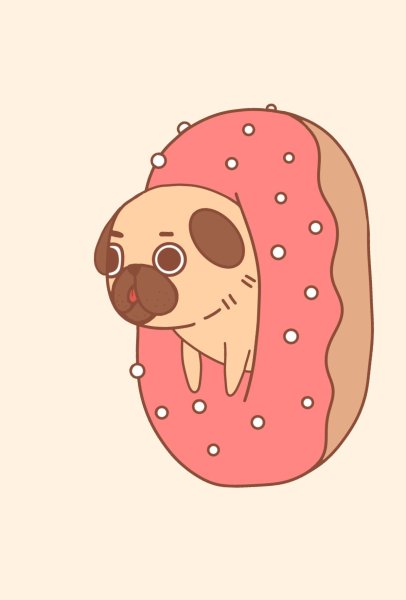 Няшный пончик