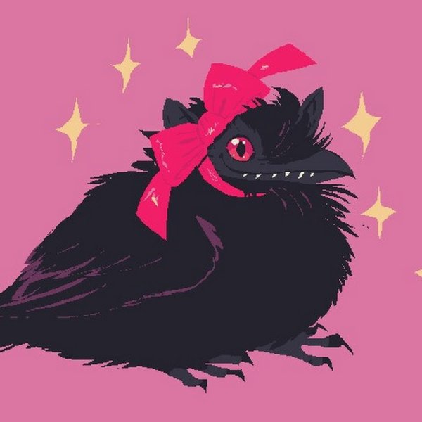 Новогодний ворон