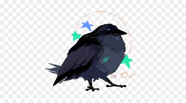 Ворона арт