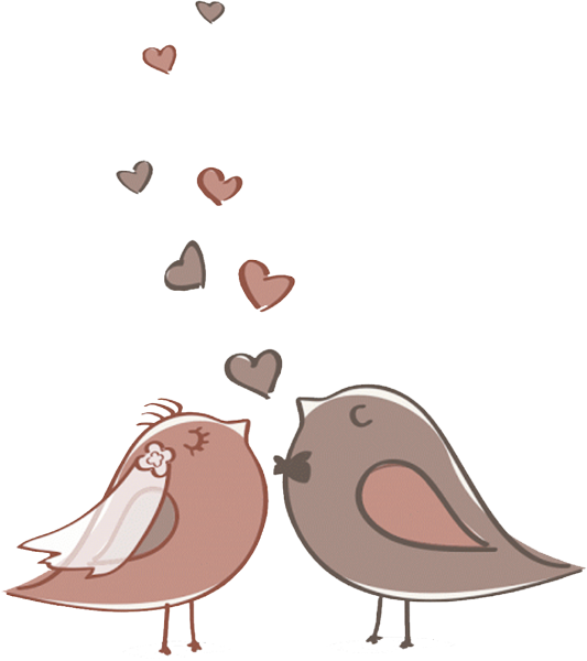 Влюбленные птички