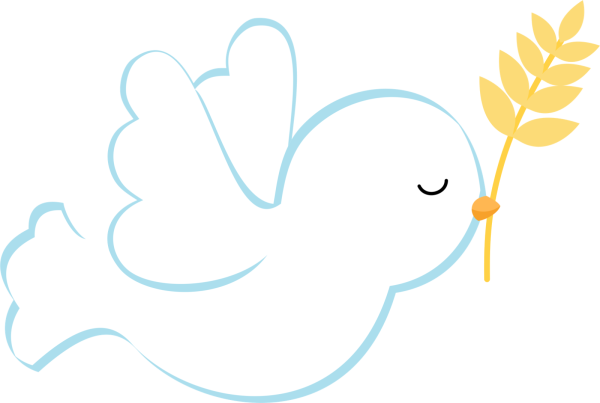 Голубь крещение вектор