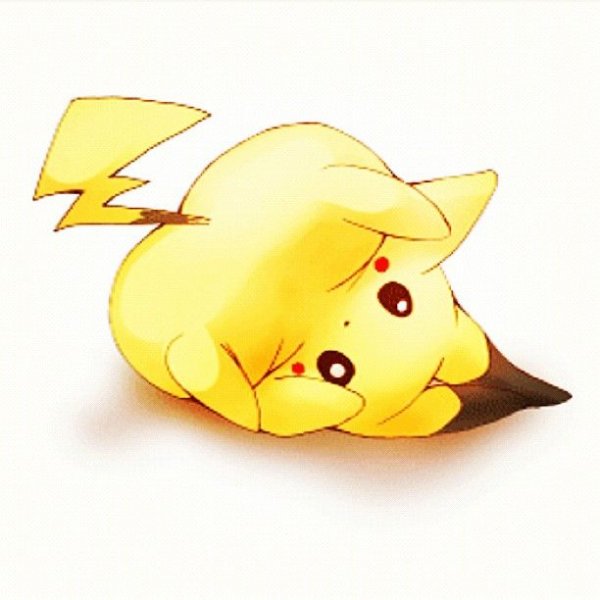 Аниме Чиби Пикачу покемоны